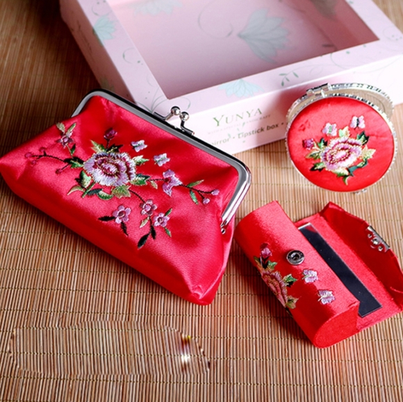 Yunya Handbags - Satin Purse Essentials Set